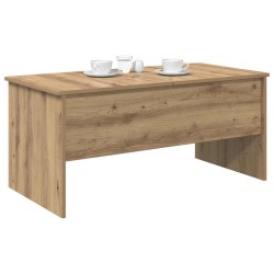 Table basse Chêne artisanal 102 x 50,5 x 46,5 cm 615782615782