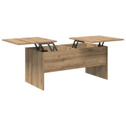 Table basse Chêne artisanal 102 x 50,5 x 46,5 cm 615782615782