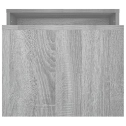 Ensemble table basse Sonoma gris 100x48x40 cm Bois d'ingénierie 615786615786