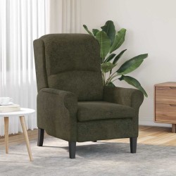 fauteuil Vert armée Simili cuir 615789615789