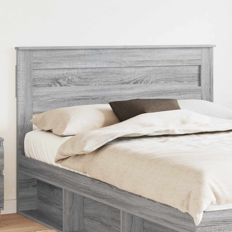 Tête de lit Gris Sonoma Bois d'ingénierie 615792615792