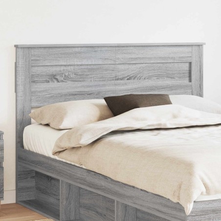 Tête de lit Gris Sonoma Bois d'ingénierie 615792615792