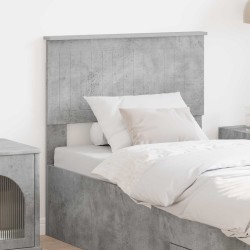Tête de lit Gris béton Bois d'ingénierie 615794615794