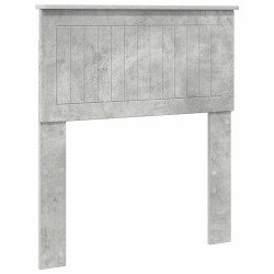 Tête de lit Gris béton Bois d'ingénierie 615794615794