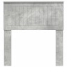 Tête de lit Gris béton Bois d'ingénierie 615794615794