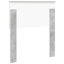 Tête de lit Gris béton Bois d'ingénierie 615794615794