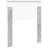 Tête de lit Gris béton Bois d'ingénierie 615794615794