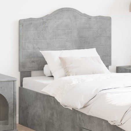 Tête de lit Gris béton Bois d'ingénierie 615795615795