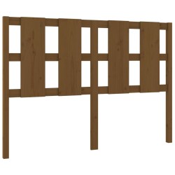 Tête de lit Marron miel 125,5x4x100 cm Bois massif de pin 615799615799