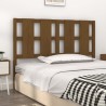 Tête de lit Marron miel 125,5x4x100 cm Bois massif de pin 615799615799