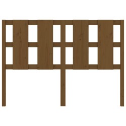 Tête de lit Marron miel 125,5x4x100 cm Bois massif de pin 615799615799
