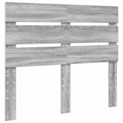 Tête de lit Gris Sonoma Bois d'ingénierie 615805615805