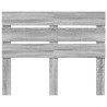 Tête de lit Gris Sonoma Bois d'ingénierie 615805615805