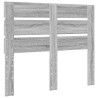 Tête de lit Gris Sonoma Bois d'ingénierie 615805615805