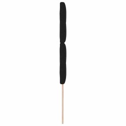 Tête de lit LED avec bandes LED Noir 80 cm tissu 615806615806