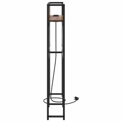 Tête de lit de rangement Chêne fumé Bois d'ingénierie 615808615808