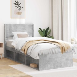 Tête de lit Gris béton PB 615809615809