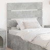 Tête de lit Gris béton Bois d'ingénierie 615810615810