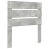 Tête de lit Gris béton Bois d'ingénierie 615810615810