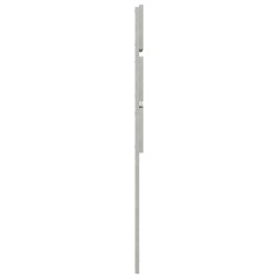 Tête de lit Gris béton Bois d'ingénierie 615810615810
