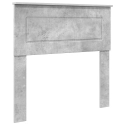 Tête de lit Gris béton Bois d'ingénierie 615812615812