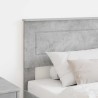 Tête de lit Gris béton Bois d'ingénierie 615812615812
