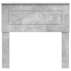 Tête de lit Gris béton Bois d'ingénierie 615812615812