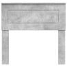 Tête de lit Gris béton Bois d'ingénierie 615812615812