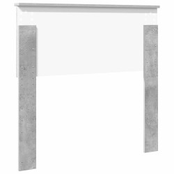 Tête de lit Gris béton Bois d'ingénierie 615812615812