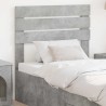 Tête de lit Gris béton Bois d'ingénierie 615813615813