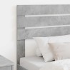 Tête de lit Gris béton Bois d'ingénierie 615813615813