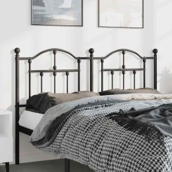 Tête de lit de remplacement métal noir 150 cm 615815615815