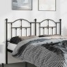 Tête de lit de remplacement métal noir 150 cm 615815615815