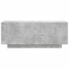 Meuble TV Gris béton 100x35x40 cm Bois d'ingénierie 615819615819