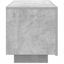 Meuble TV Gris béton 100x35x40 cm Bois d'ingénierie 615819615819