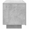 Meuble TV Gris béton 100x35x40 cm Bois d'ingénierie 615819615819