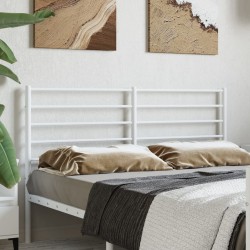 Tête de lit de remplacement métal blanc 120 cm 615820615820
