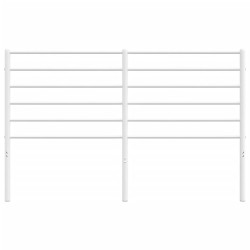 Tête de lit de remplacement métal blanc 120 cm 615820615820