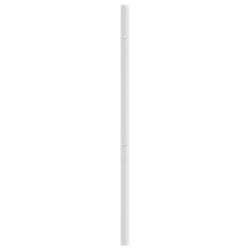 Tête de lit de remplacement métal blanc 120 cm 615820615820