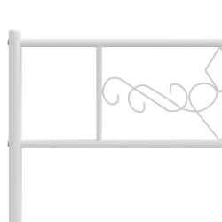 Tête de lit de remplacement métal blanc 200 cm 615821615821