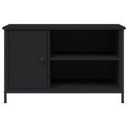 Meuble TV Noir 80x40x50 cm Bois d'ingénierie 615823615823