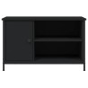 Meuble TV Noir 80x40x50 cm Bois d'ingénierie 615823615823