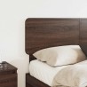 Tête de lit Chêne brun Bois d'ingénierie 615826615826