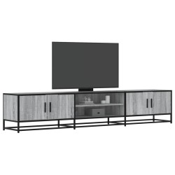 Meuble TV sonoma gris 210x35x41 cm bois d'ingénierie 615827615827