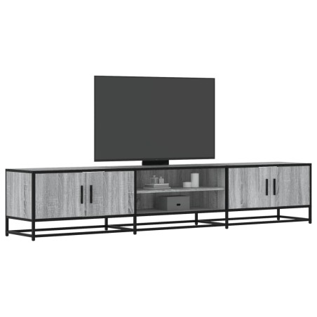 Meuble TV sonoma gris 210x35x41 cm bois d'ingénierie 615827615827