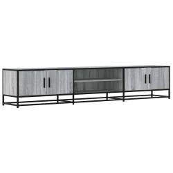 Meuble TV sonoma gris 210x35x41 cm bois d'ingénierie 615827615827