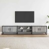 Meuble TV sonoma gris 210x35x41 cm bois d'ingénierie 615827615827