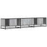 Meuble TV sonoma gris 210x35x41 cm bois d'ingénierie 615827615827
