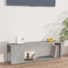 Meuble TV Gris béton 100x24x32 cm Bois d'ingénierie 615831615831