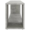 Meuble TV Gris béton 100x24x32 cm Bois d'ingénierie 615831615831